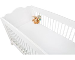 Hoeslaken - Jerseystof - Zacht Katoen - Eudermisch en slijtvast - 140cm x 60cm x 10cm