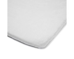 Hoeslaken voor AeroMoov Instant Reisbed - 100% katoen Wit