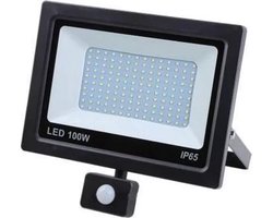 Hofftech Energiezuinige LED bouwlamp - 100W - met sensor - IP65 - 7000 lumen - 6000K