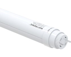 HOFTRONIC - LED Fitting T8 G13 incl. LED TL Buis 120cm - 48 Watt 9600 Lumen (200 lumen per Watt) - 4000K neutraal wit licht - IP20 voor droge ruimtes - Wattage instelbaar - Flikkervrij - dubbel