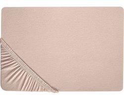 HOFUF - Laken - Beige - 160 x 200 cm - Katoen