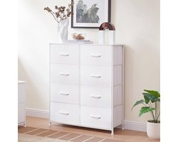 Hoge kast met 8 lades - multifunctioneel - 1 stuk - FSC-gecertificeerd