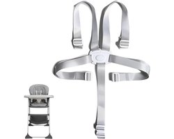Hoge kinderstoel - 5-punts harnas systeem - multifunctionele kinderveiligheidsgordel - buggy gordel - kinderstoel - eetgordel - draagbare kinderstoel - babystoel - eetstoel - veiligheidsriem drager
