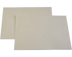Hoge Temperatuur A4 Keramische Vezel Pakking Papier voor Kachel en Oven - Brandwerende Isolatie 2 Stuks