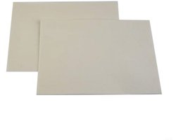 Hoge Temperatuur A4 Keramische Vezel Pakking Papier voor Kachel en Oven - Brandwerende Isolatie 2 Stuks