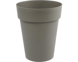 Hoge Vaas voor Binnen en Buiten - 50 L Taupe