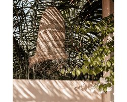 Hoge zeegras hanglamp | Noa May | Handgemaakt in Marrakech