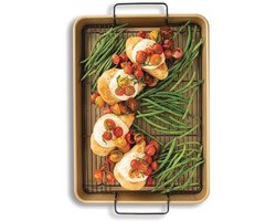 Hoge Zijden Ovenschaal voor Bakken - Niet-klevend Bakvorm voor Taart en Lasagne