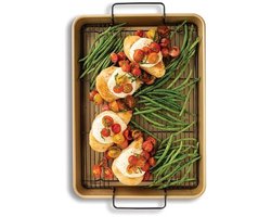 Hoge Zijden Ovenschaal voor Bakken - Niet-klevend Bakvorm voor Taart en Lasagne