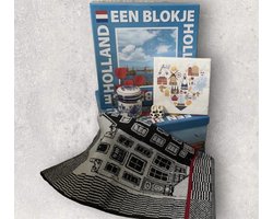 Holland - cadeau box - geschenkbox Amsterdam - Holland cadeau - Holland gift - Kerstpakket - souvenir - delfts blauw holland