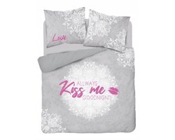 Holland Kiss Me Katoenen Dekbedovertrek 160x200 cm