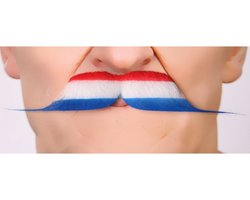 Holland koningsdag verkleedkleding accessoire snor - verkleedkleding en kostuum accessoires