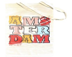 Holland Tas Amsterdam - Katoen - Souvenirs - Kleurrijk - Een Stuk