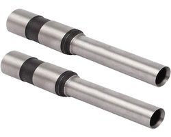 Holle Papierboor - Papierperforator Pons - Papier Perforeren - Recht Boorgat - 8mm x 75mm - Zilver