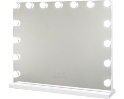 Hollywood Spiegel Met Verlichting - Make-Up Spiegel Met Licht 15 LED Vanity Mirror 3 Modi Touch Control Led Spiegel - Hollywood Mirror - Gratis Verzending make up tafel