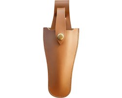 Holster voor Tuingereedschap, Leren Houder voor Snoeischaren en Tuinaccessoires met Riem