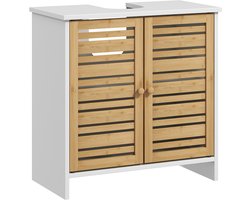 HOMCOM-Badkamermeubel-MDF-60x30x60cm-Wit