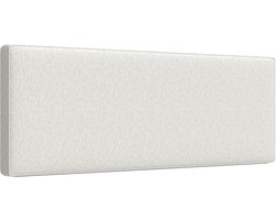 Homcom Headboard-Polyester, eucalyptushout-160L x 10B x 60H cm-Crèmewit