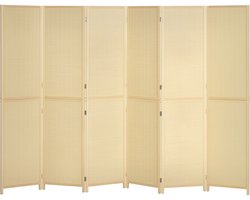 HOMCOM-kamerverdeler-270x1.6x180cm-bamboe-natuurlijk hout