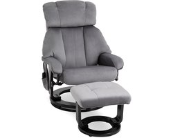 HOMCOM Relaxfauteuil met massagefunctie en afstandsbediening 700-008V03