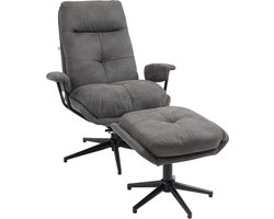 HOMCOM Relaxsessel mit Hocker 839-693V00