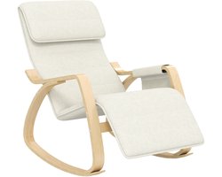HOMCOM-Schommelstoel-Linnen-67x110x91cm-Crème