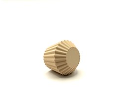 Home 3D® - Kastknop Beige - Set van 4 - Deurknoppen voor Kasten - Incl. Bevestigingsmateriaal - Ontworpen en Gemaakt in Nederland