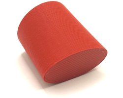 Home 3D® - Kastknop Rood - Set van 4 - Deurknoppen voor Kasten - Incl. Bevestigingsmateriaal - Ontworpen en Gemaakt in Nederland