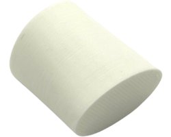 Home 3D® - Kastknop Wit - Set van 4 - Deurknoppen voor Kasten - Incl. Bevestigingsmateriaal - Ontworpen en Gemaakt in Nederland