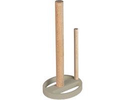 Home 3D® - Keukenrolhouder Beige - 25cm staand - Duurzaam - Rollenhouder