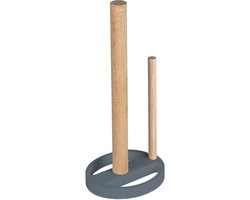 Home 3D® - Keukenrolhouder Grijs - 25cm staand - Duurzaam- Rollenhouder