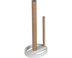 Home 3D® - Keukenrolhouder Wit - 25cm staand - Duurzaam - gemaakt in de Benelux