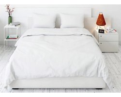 Home Comfort dekbedovertrek 160 x 200 cm. wit.