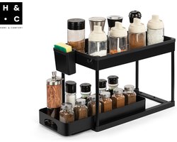 Home & Comfort - Ruimtebesparende organizer voor gootsteenkast - 1 stuk
