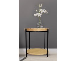 HOME CREATION Bijzettafel - ca. 44x49 cm. artikel 5177