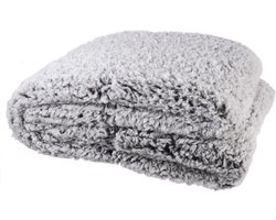 HOME DECO FACTORY - Zachte Fleece Deken voor op de Bank – Warme en Ademende Fleece Deken voor Slaapkamer, Sofa, en Bed – Ideaal voor Koude Avonden, Comfortabel en Lichtgewicht, Machinewasbaar