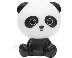 Home Deco Kids Nachtlampje - Pandabeer - USB - oplaadbaar - aan/uit knop - wit - 24 cm - kinderkamer