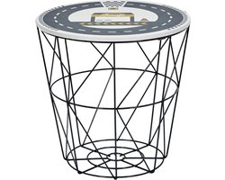 Home deco kids - Speeltafel en opbergdraadmand in één - Garage