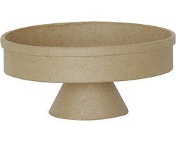 Home Déco schaal op voet rond