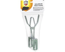 Home Defense - Mollenklem 1 stuk - Metaal - Simpel in gebruik - Mollenbestrijding - Ontmoller - Mollenval