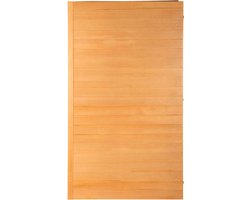 HOME DELUXE - infraroodcabine REDSUN L DELUXE - 153 x 110 x 190 cm - voor 3 personen, 6 volspectrumradiatoren, hout: hemlock I infraroodsauna, sauna, warmtecabine, infrarood