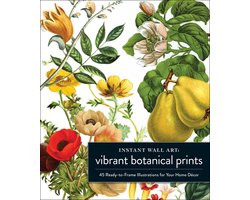 Home Design and Décor Gift Series- Instant Wall Art Vibrant Botanical Prints