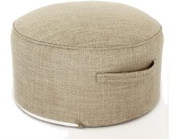 Home Essentials, Afneembare Zittende Ottomaanse Poef, Katoen Linnen Set voor Zittend Ottomaanse Poef Woonkamer Kleine Ruimte Lichtgewicht, B, B