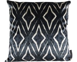 Home Junky Ice Velvet Kussen Abstract BW