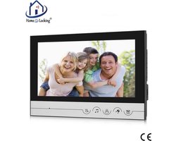Home-Locking binnen bedieningspaneel 9" voor deur videofoon 4 draads.DT-1114