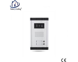 Home-Locking buiten bedieningspaneel voor appartementen drukknoppen boven elkaar inbouw voor deur videofoon 4 draads.DT-1111
