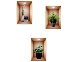 Home & Marker - 3D Muursticker - Muurdecoratie - Wandsticker - Muur Decoratie - VASUART