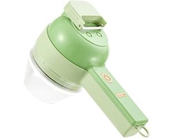 Home & Marker - 4-in-1 Keukenmachine - Hakmolen - Groentesnijder - Schoonmaakborstel - Foodprocessor - Aardappelschiller - Schrobborstel - ROTOCHOP