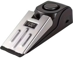 Home & Marker - Deurstopper met Alarm - 120 dB - Inbraakbeveiliging voor Thuis en Reizen - Draagbare Deurwig - Instelbare Gevoeligheid - SECUSTOP