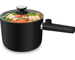 Home & Marker - Elektrische Hot Pot Pan - Multifunctionele Koekenpan - Anti-aanbaklaag - Draagbare Kookgerei - 1,5L - COOKORA